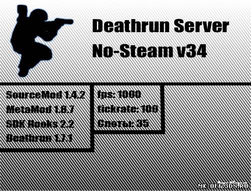 Скачать Deathrun сервер No-Steam v34 бесплатно